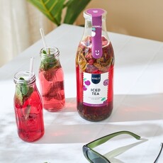 Pineut Pineut:  Zelf ijsthee maken | Iced Tea | Cherry & Verveine | Zomerdrankje