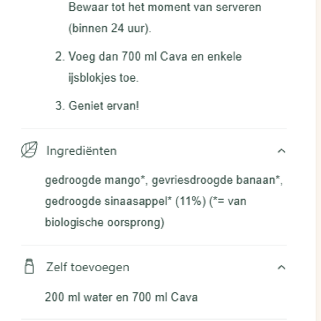 Pineut Pineut: Cava Sangria | verfrissend & feestelijk | BIO