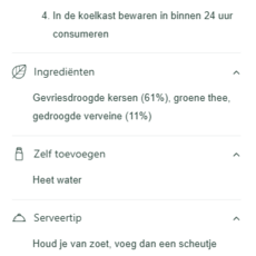 Pineut Pineut:  Zelf ijsthee maken | Iced Tea | Cherry & Verveine | Zomerdrankje