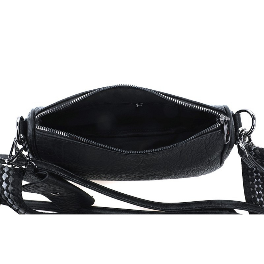 I'm dutch I'm dutch: Handtas - schoudertasje Bretagne - black