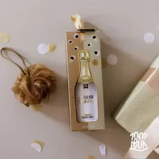 100%LEUK 100%LEUK: Douchegel met puff – Tijd voor bubbels