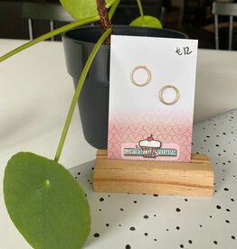 le marché sucré Le marché sucré: oorbellen - goud