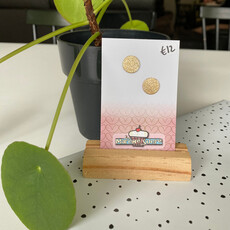 le marché sucré Le marché sucré: oorbellen - goud