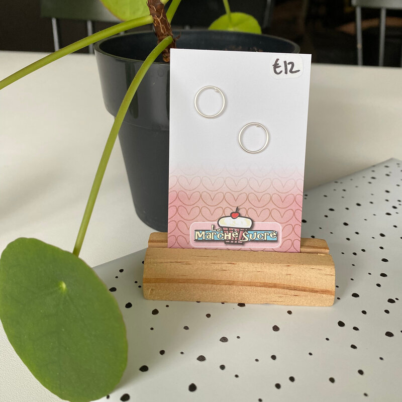 le marché sucré Le marché sucré: oorbellen - zilver
