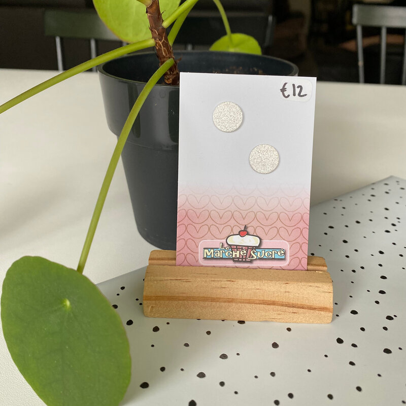 le marché sucré Le marché sucré: oorbellen - zilver