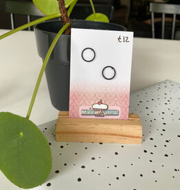 le marché sucré Le marché sucré: oorbellen - zwart