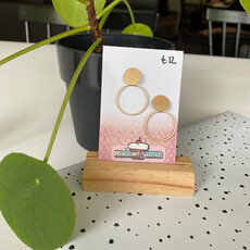 le marché sucré Le marché sucré: oorbellen - goud