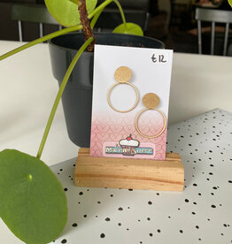 le marché sucré Le marché sucré: oorbellen - goud