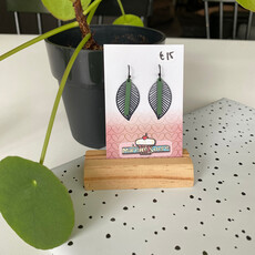 le marché sucré Le marché sucré: oorbellen - zwart en groen