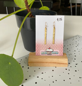 le marché sucré Le marché sucré: oorbellen - goud