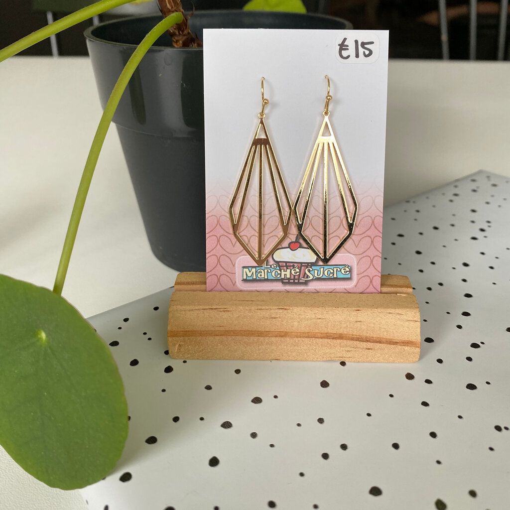 le marché sucré Le marché sucré: oorbellen - goud
