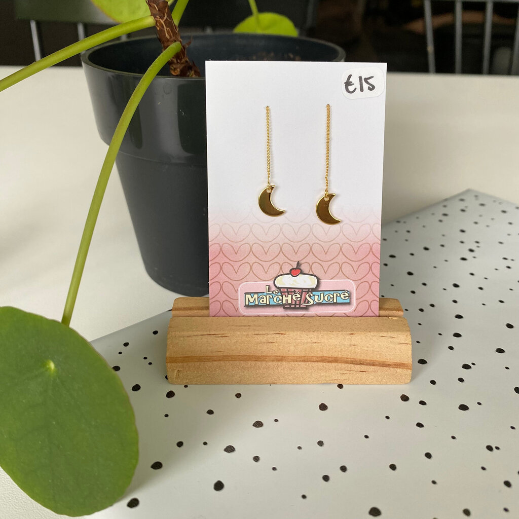 le marché sucré Le marché sucré: oorbellen - goud