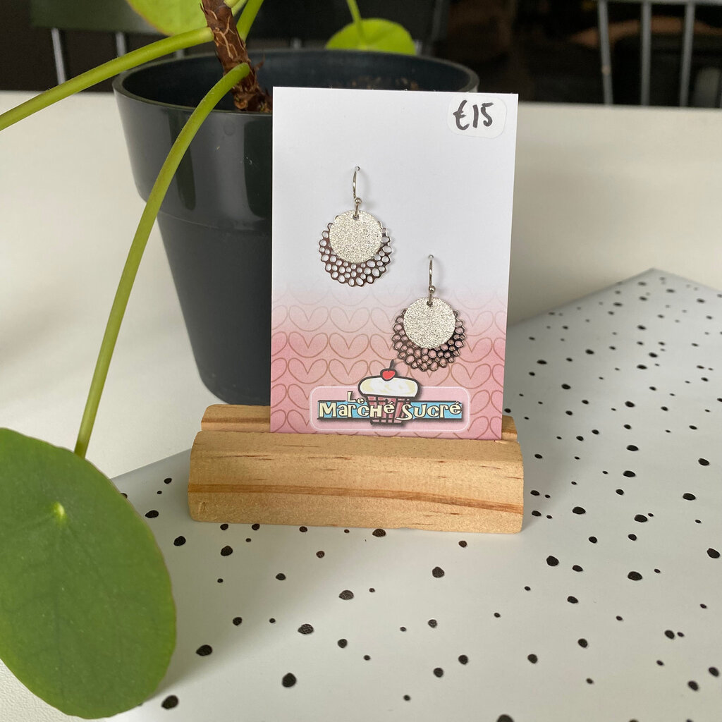 le marché sucré Le marché sucré: oorbellen - zilver
