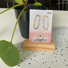 le marché sucré Le marché sucré: oorbellen - goud
