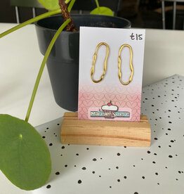 le marché sucré Le marché sucré: oorbellen - goud