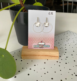 le marché sucré Le marché sucré: oorbellen - zilver