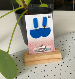 le marché sucré Le marché sucré: oorbellen - blauw