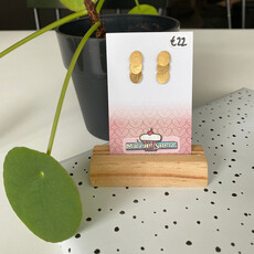 le marché sucré Le marché sucré: oorbellen  - goud