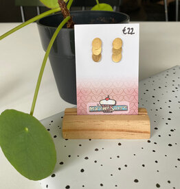 le marché sucré Le marché sucré: oorbellen  - goud