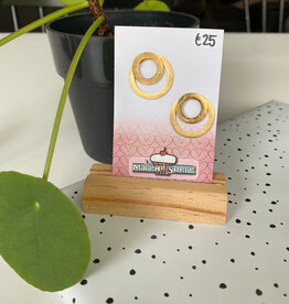 le marché sucré Le marché sucré: oorbellen - goud