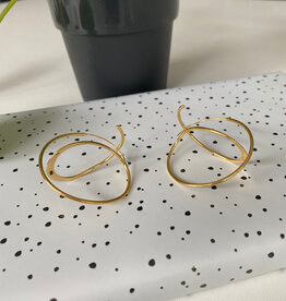 le marché sucré Le marché sucré: oorbellen - goud