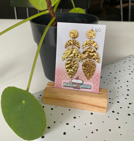 le marché sucré Le marché sucré: oorbellen - goud