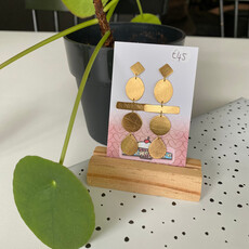 le marché sucré Le marché sucré: oorbellen - goud