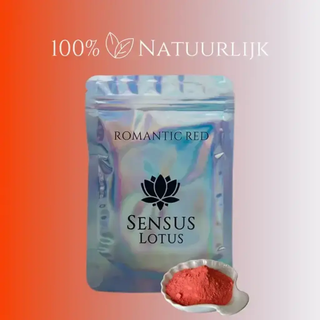 Sensus Lotus Sensus Lotus: Magisch badpoeder - 60 gr. - Romantic Red