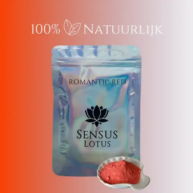 Sensus Lotus Sensus Lotus: Magisch badpoeder - 60 gr. - Romantic Red