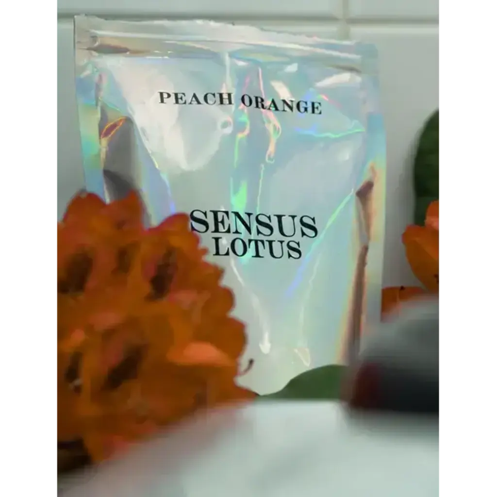 Sensus Lotus Sensus Lotus: Magisch badpoeder - 60 gr. - Peach Orange