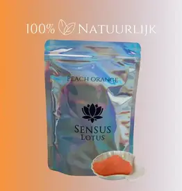 Sensus Lotus Sensus Lotus: Magisch badpoeder - 60 gr. - Peach Orange