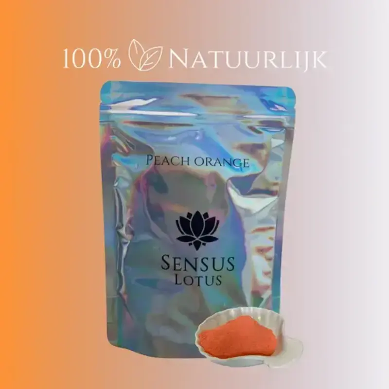 Sensus Lotus Sensus Lotus: Magisch badpoeder - 60 gr. - Peach Orange