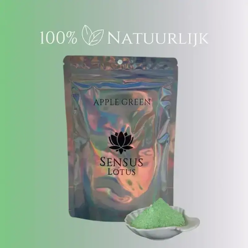 Sensus Lotus Sensus Lotus: Magisch badpoeder - 60 gr. - Apple green