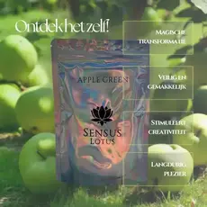 Sensus Lotus Sensus Lotus: Magisch badpoeder - 60 gr. - Apple green