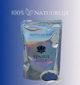 Sensus Lotus Sensus Lotus: Magisch badpoeder - 60 gr. - Midnight blue