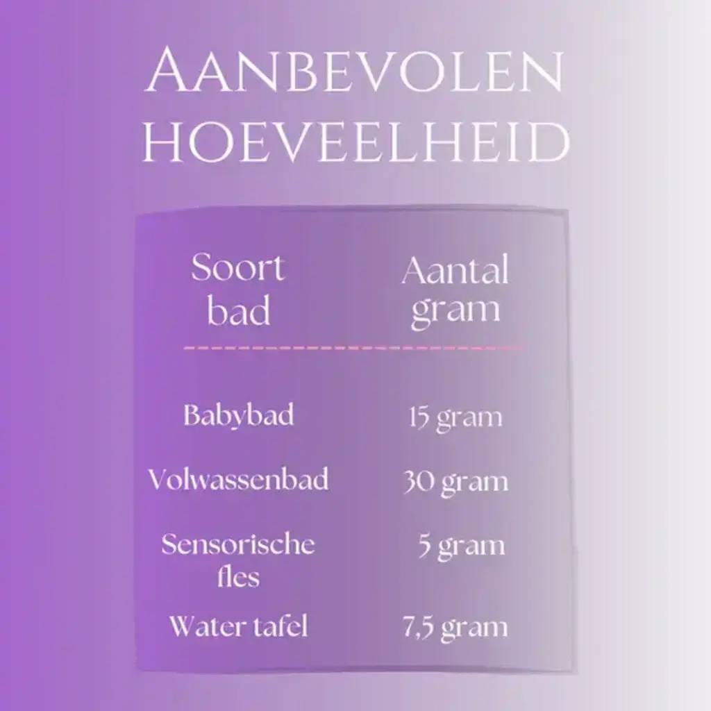 Sensus Lotus Sensus Lotus: Magisch badpoeder - 60 gr. - Spooky purple
