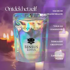 Sensus Lotus Sensus Lotus: Magisch badpoeder - 60 gr. - Spooky purple