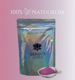 Sensus Lotus Sensus Lotus: Magisch badpoeder - 60 gr. - Sakura pink