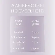 Sensus Lotus Sensus Lotus: Magisch badpoeder - 60 gr. - Pearl white