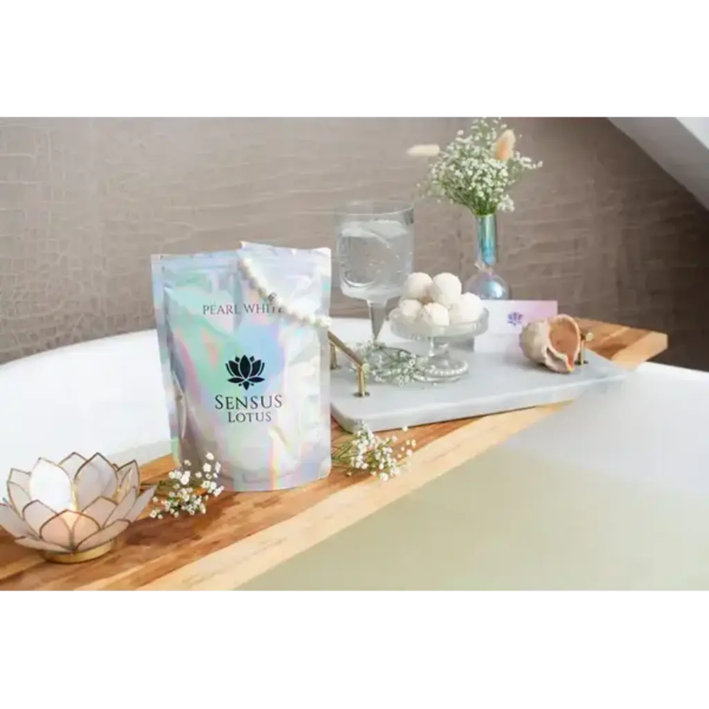 Sensus Lotus Sensus Lotus: Magisch badpoeder - 60 gr. - Pearl white
