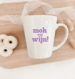 Winkeltje van Anne Winkeltje van Anne: Mok | Mok vol wijn | Lila