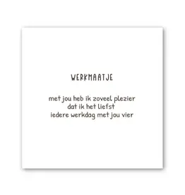 Winkeltje van Anne Winkeltje van Anne: Tegeltje op Forex | In geschenkverpakking | Werkmaatje