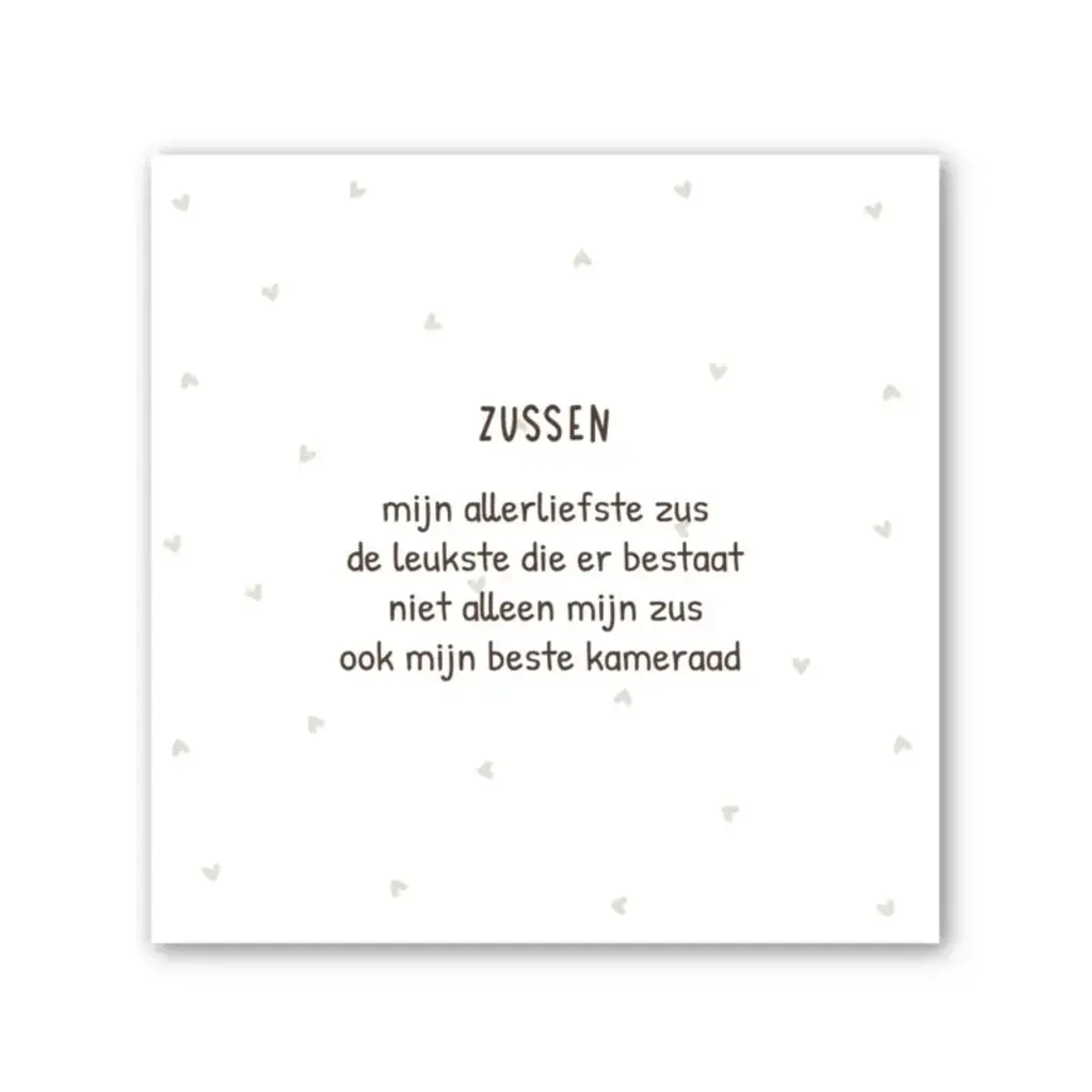 Winkeltje van Anne Winkeltje van Anne: Tegeltje op Forex | In geschenkverpakking | Zussen