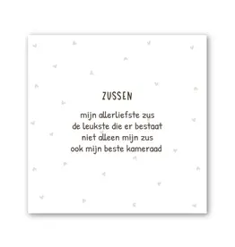 Winkeltje van Anne Winkeltje van Anne: Tegeltje op Forex | In geschenkverpakking | Zussen