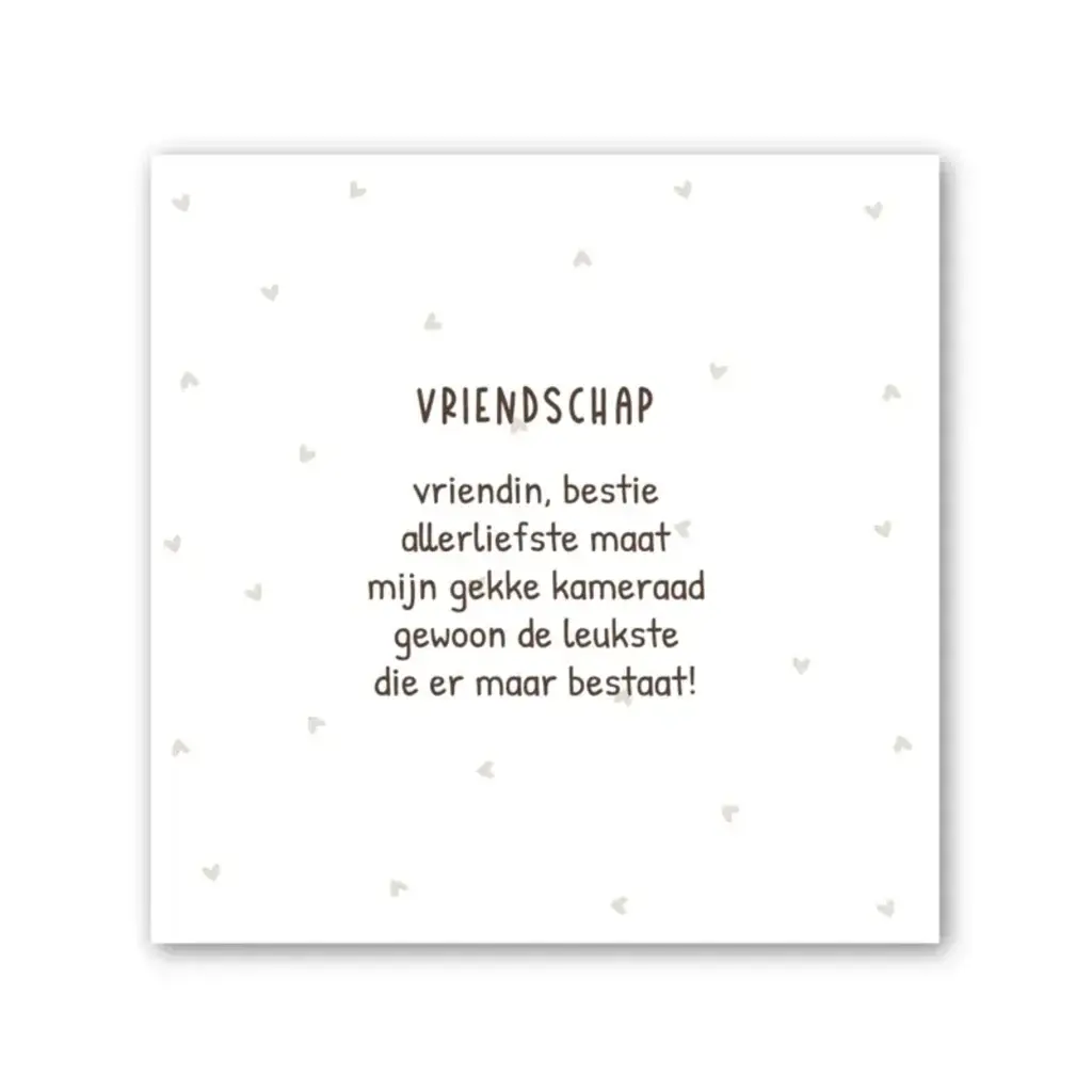 Winkeltje van Anne Winkeltje van Anne: Tegeltje op Forex | In geschenkverpakking | Vriendschap