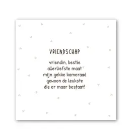 Winkeltje van Anne Winkeltje van Anne: Tegeltje op Forex | In geschenkverpakking | Vriendschap