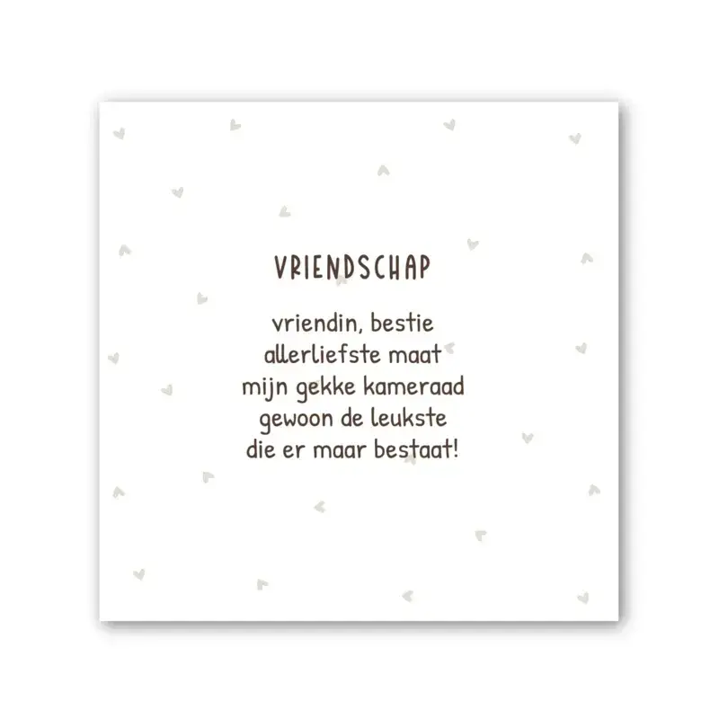 Winkeltje van Anne Winkeltje van Anne: Tegeltje op Forex | In geschenkverpakking | Vriendschap
