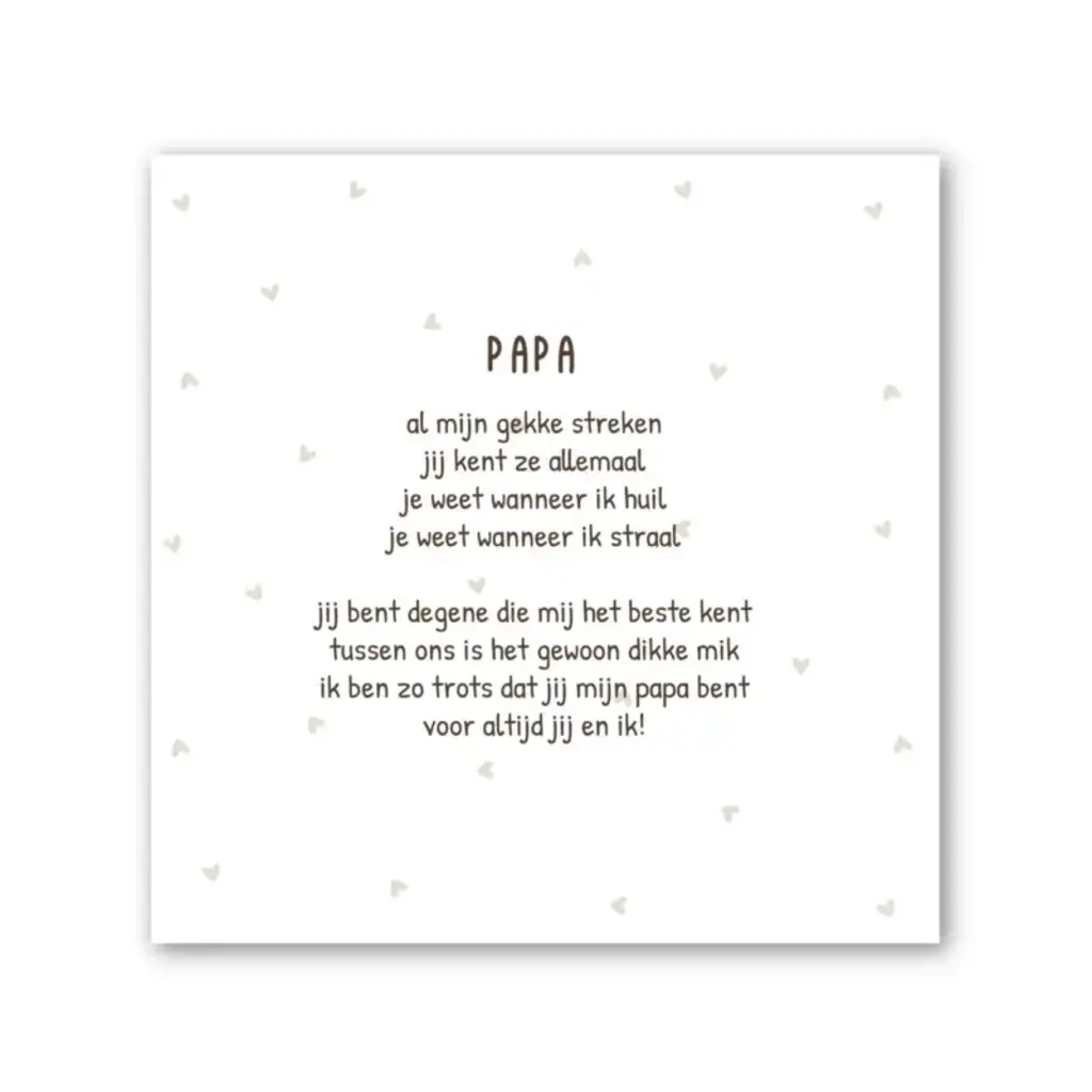 Winkeltje van Anne Winkeltje van Anne: Tegeltje op Forex | In geschenkverpakking | Papa