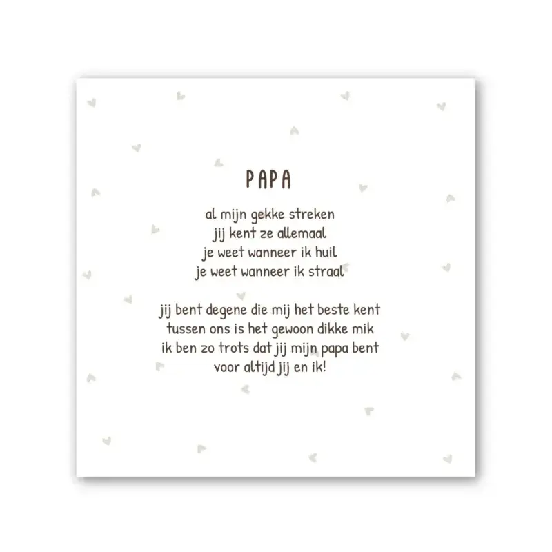 Winkeltje van Anne Winkeltje van Anne: Tegeltje op Forex | In geschenkverpakking | Papa