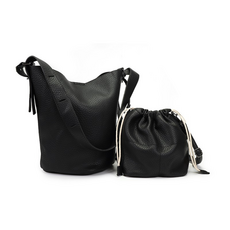 I'm dutch I'm dutch: handtas - crossbody Nagoya - Black